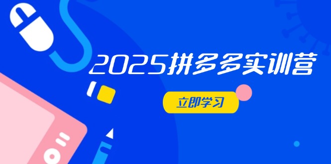 2025拼多多实训营:深度剖析运营关键,助力电商人快速提升艾云项目网-专注分享网络创业项目落地实操课程 – 全网首发_高质量创业项目输出艾云项目网
